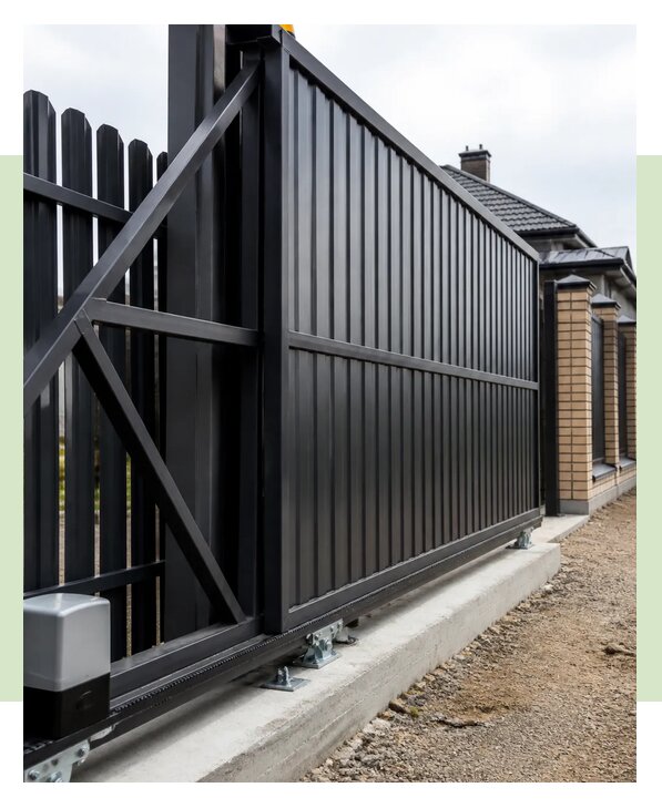 Изготовление откатных ворот в Лесне по цене от 77963 р. | ЗаборЭксеперт-Лсн